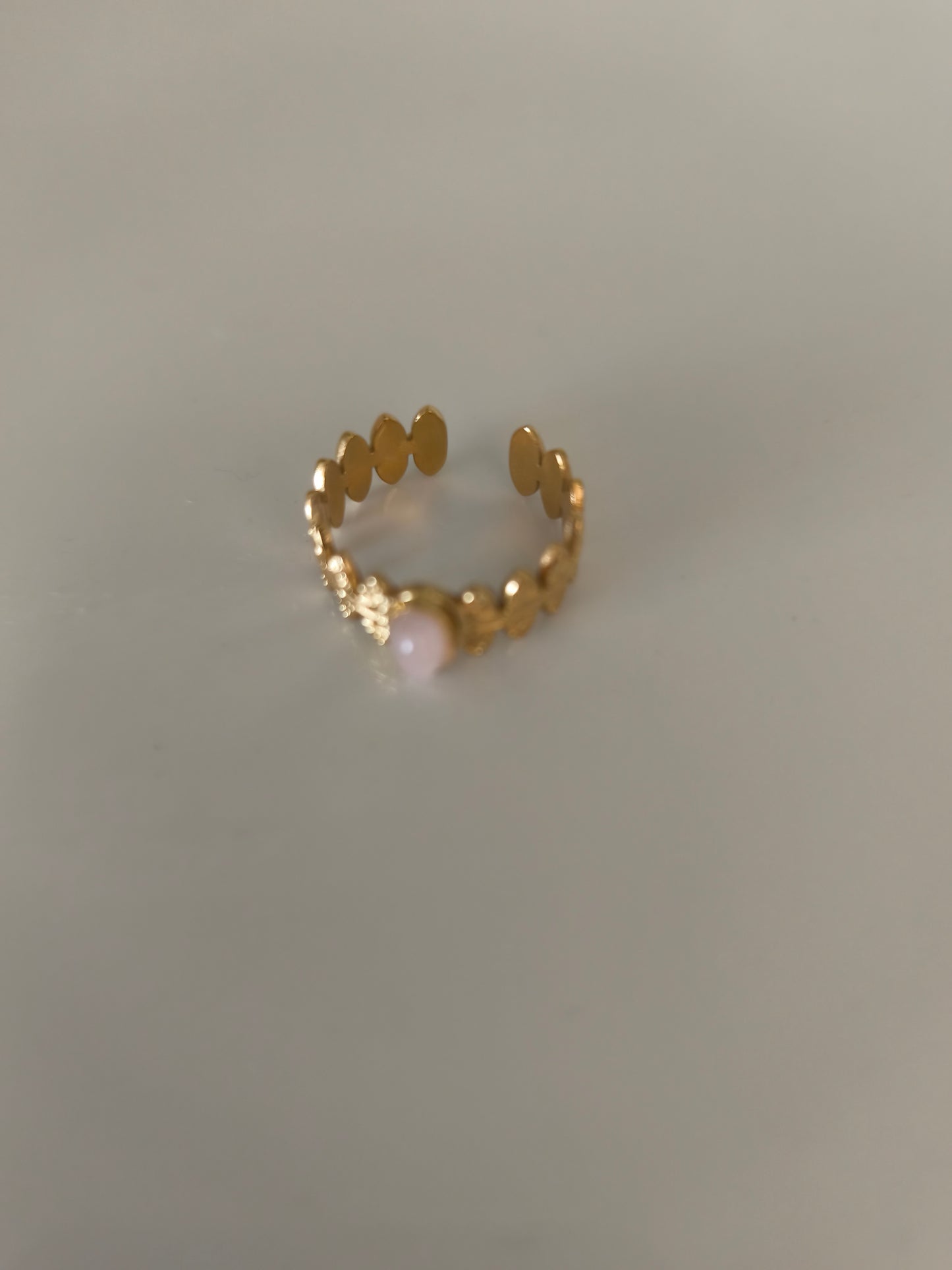 Bague nita pierre naturelle rose