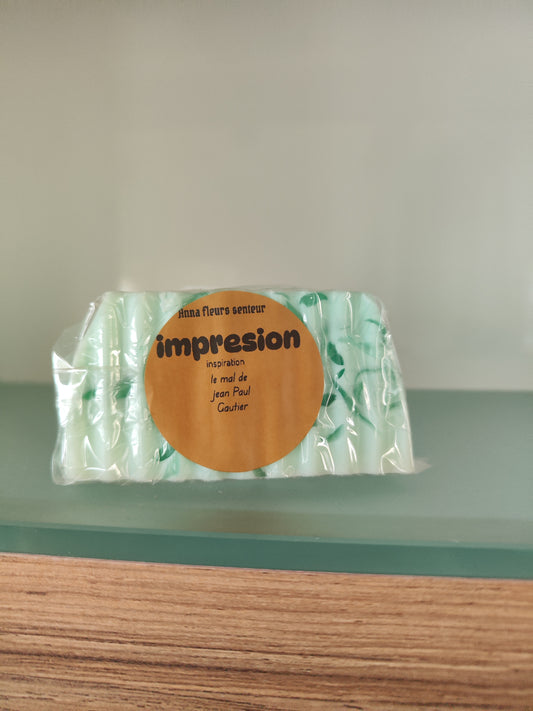 Savon impression homme